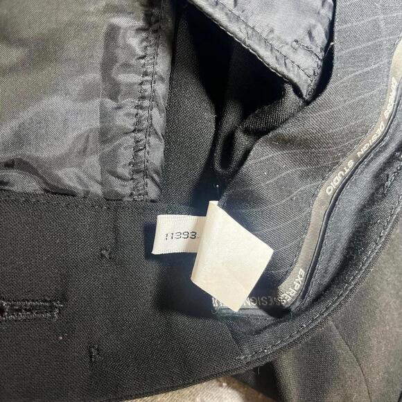 Express Woman’s Size 10 Correspondent Black and Pinstripe Dress Pants #11393 - Picture 7 of 9